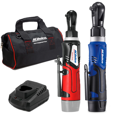 ACDELCO G12 K9 Combo- 1/4" & 3/8" Cordless Ratchet Wrench, 1-Battery ARW1209-K9